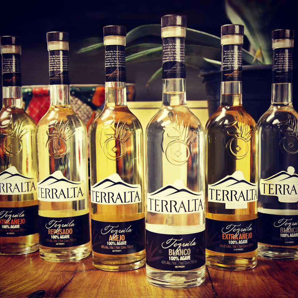 Tequila Terralta - 6 verschiedene Versionen.