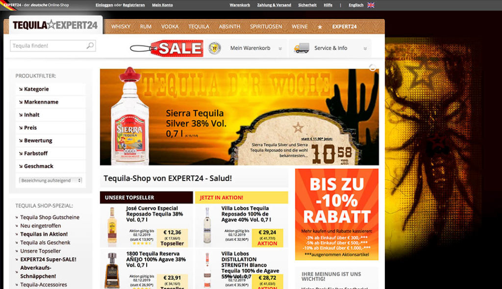 Expert24 - Tequila Shop