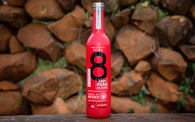 Tequila Ocho Blanco - Limited Red Bottle